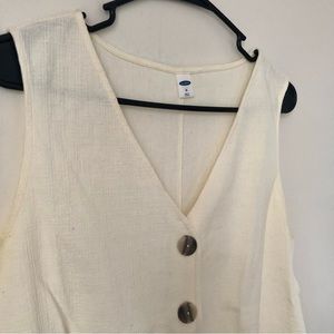 Off White Tied Old Navy Top